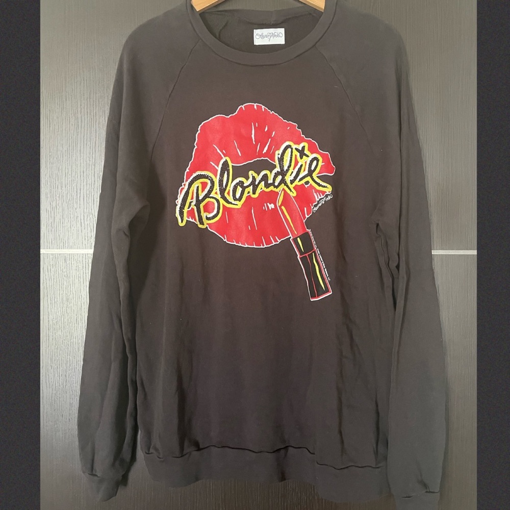 NWT Lauren Moshi Blondie Kiss 💋 Sweatshirt
